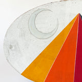 Oval: Prism Crescent Yellow