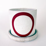 Planter: Endless Knot / Oroboro Red