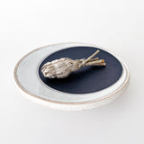 Reliquary Dish: Crescent Indigo