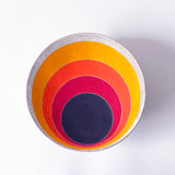 Reliquary Dish: Nested Rainbow
