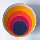Reliquary Dish: Nested Rainbow