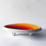 Reliquary Dish: Nested Rainbow