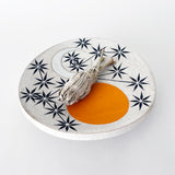 Reliquary Dish: Sun Moon Stars Marigold
