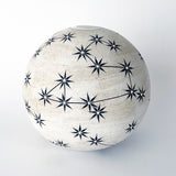 Custom: XL Round Rock with Astrological Constellations