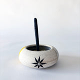 Rock Vessel XS: Crescent Yellow / Wht