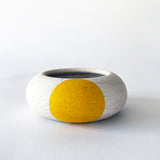 Rock Vessel XS: Crescent Yellow / Wht