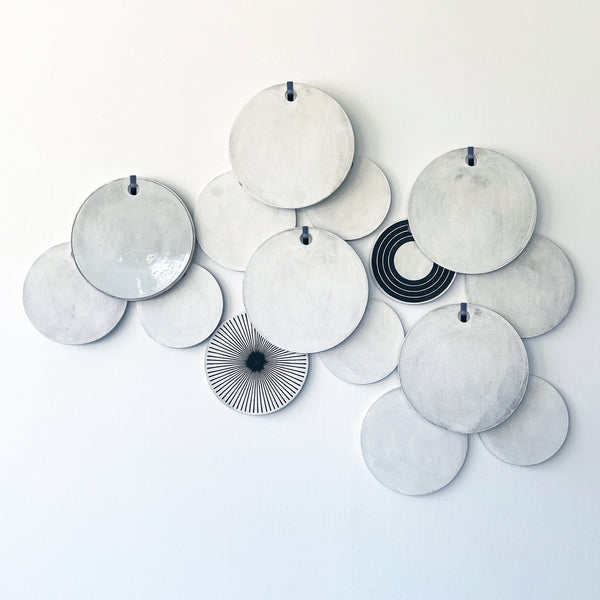SEQUINS SET3-5: Full Moon White, Black Rings, Firefly