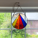 STAINED GLASS: Rainbow Prism