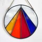 STAINED GLASS: Rainbow Prism