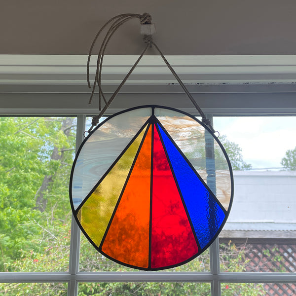 STAINED GLASS: Rainbow Prism