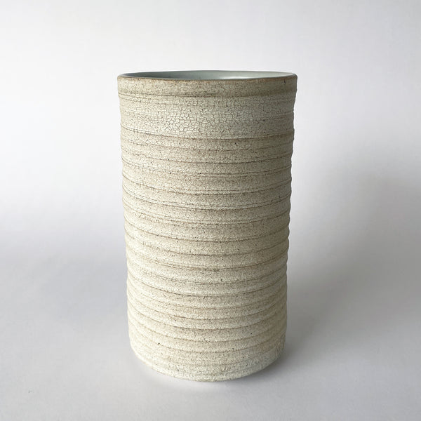 STUDIO SALE #113F: Vessel with Throwing Rings