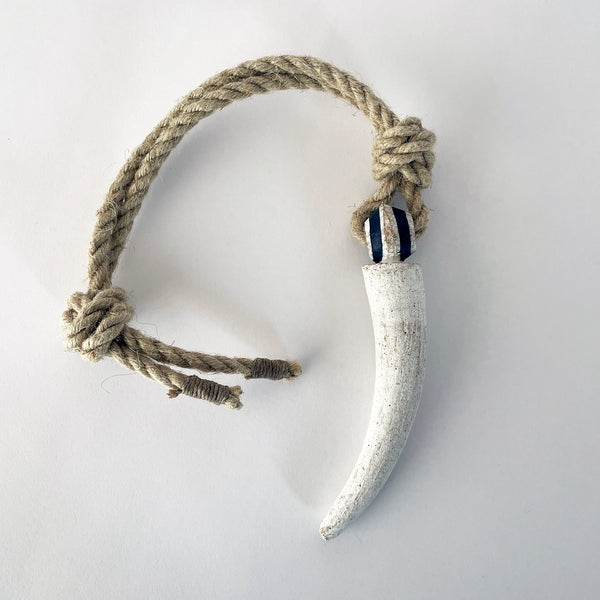 STUDIO SALE #163: Small Horn with Rings