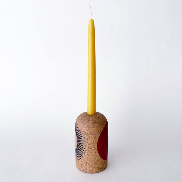 Candle Taper: Sun & Red / Tucker