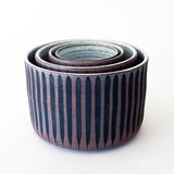 TBowl Set Nest: Stripes / TXD