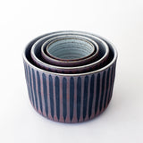 TBowl Set Nest: Stripes / TXD