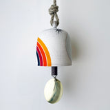 Thrown Bell Round: Rings Rainbow (Arc) Full Moon w/ Brass Disc