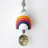 Thrown Bell Round: Rings Rainbow (Arc) Full Moon w/ Brass Disc