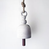 Thrown Bell Temple Round: White w/Star