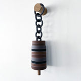 Thrown Bell Step Tall Chn5: Rings Four Blk / TXD