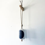 Thrown Bell Tall: Domino Indigo (Split)