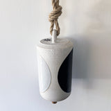 Thrown Bell Tall: Domino Indigo (Split)