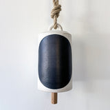 Thrown Bell Tall: Domino Indigo (Split)