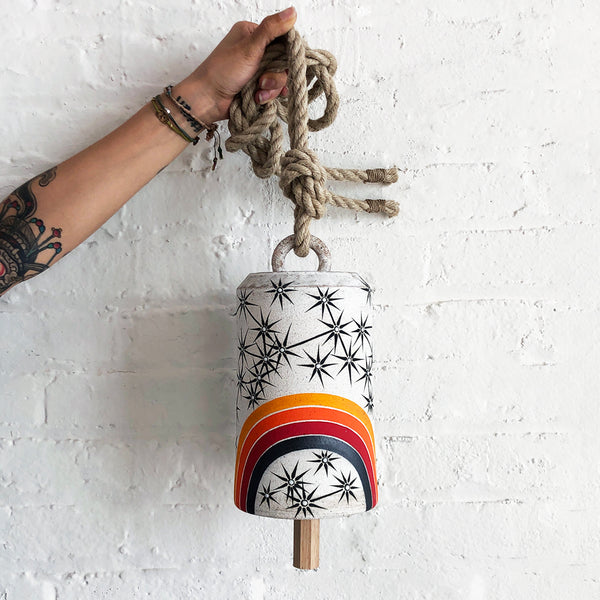 Custom: Astrological Thrown Bell Tall Rainbow