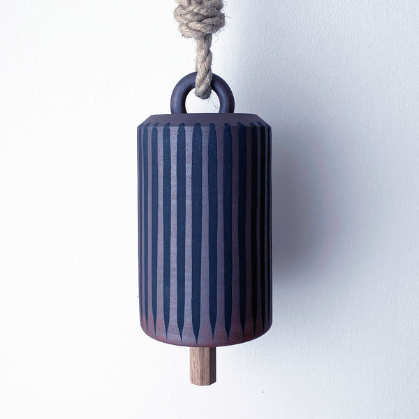 Thrown Bell Tall: Stripes Black / TXD