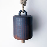 Thrown Bell Wide: Stripes Dk Brown / TXD