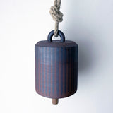 Thrown Bell Wide: Stripes Dk Brown / TXD