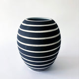 Vessel Round: Rings Black Horizontal