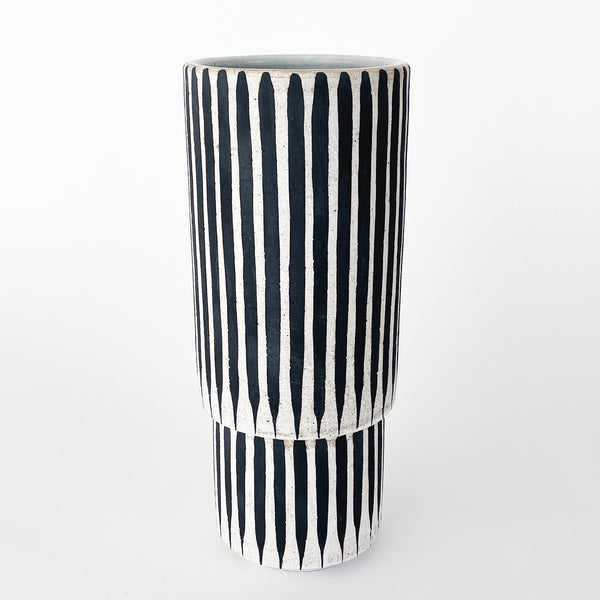 Vessel Step Tall: Stripes Black