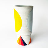 Vessel Step Tall: Prism Domino Yellow