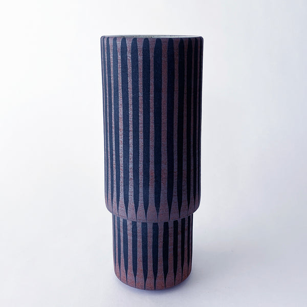 Vessel Step Tall: Stripes Black TXD