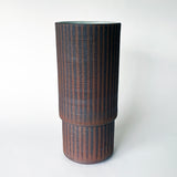 Vessel Step Tall: Stripes Dark Brown TXD