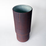 Vessel Step Tall: Stripes Dark Brown TXD