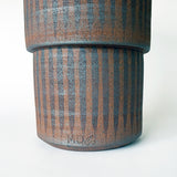 Vessel Step Tall: Stripes Dark Brown TXD