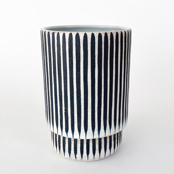 Vessel Step Wide: Stripes Indigo