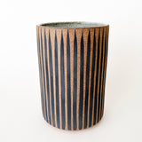 Vessel Tall: Stripes Black / Tucker