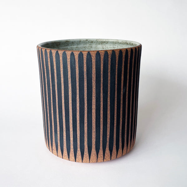 Vessel Wide: Tucker Stripes Black