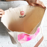 Tote Canvas: Fluorescent Pink Eye