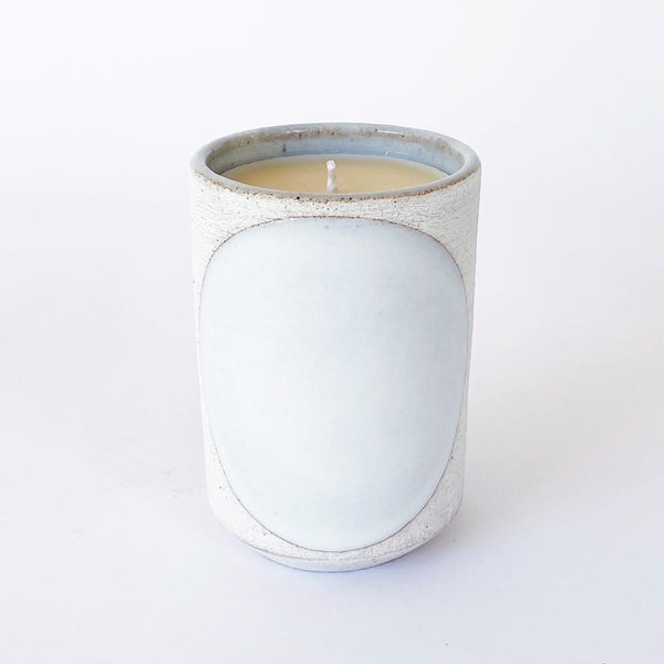 Candle: Full Moon White