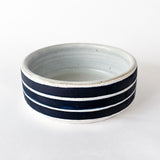 Dog Bowl: Rings Indigo