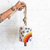 Thrown Bell Wide: Rings Rainbow (Arc) Constellations