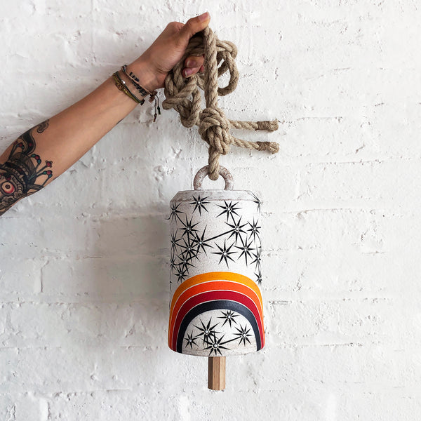Thrown Bell Tall: Rings Rainbow (Arc) Constellations