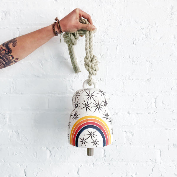 Thrown Bell Earth: Rings Rainbow (Arc) Constellations