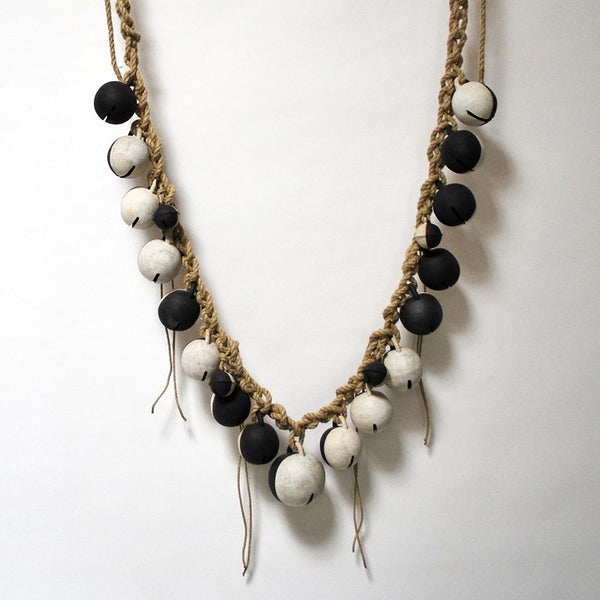 Jingle Bell Garland17: Black & White