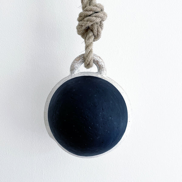 Jingle Bell Domed: Full Moon Indigo