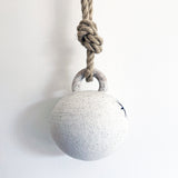 Jingle Bell Round: White w/ Star