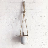 Planter Hanging: Full Moon White